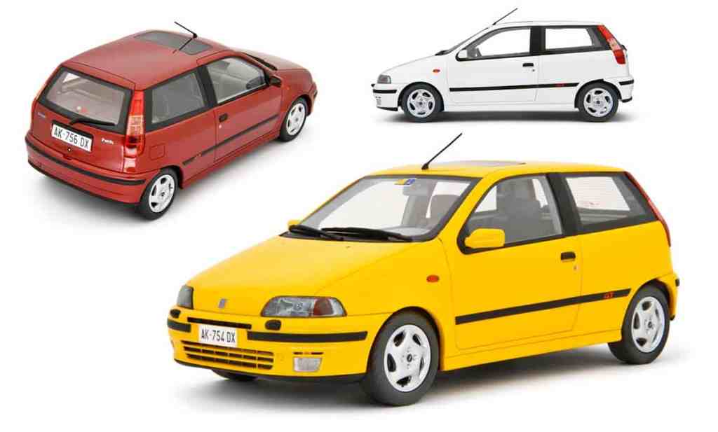 La Fiat Punto GT restylée arrive chez Laudoracing au 1/18