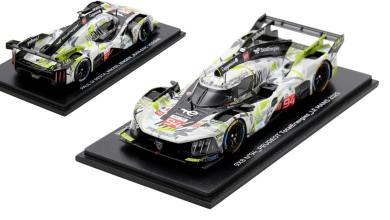 Peugeot 9X8 des 24 Heures du Mans 2025 à l'échelle 1/43