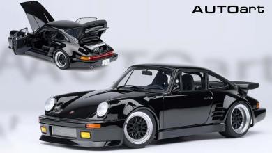 Porsche 911 (930) Blackbird d'AUTOart à l'échelle 1/18
