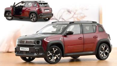 Renault 4 E-Tech Electric de Norev en Exclu Web, à l'échelle 1/18