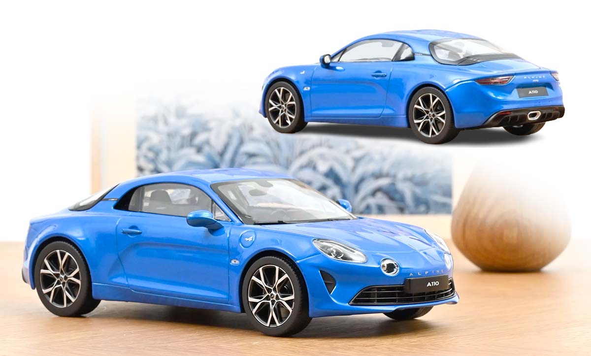 Alpine A110 de Norev à l'échelle 1/18