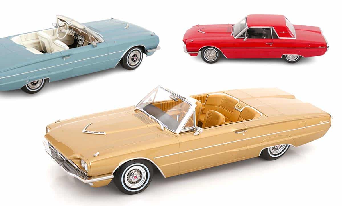 Ford Thunderbird 1966 de KK-Scale à l'échelle 1/18