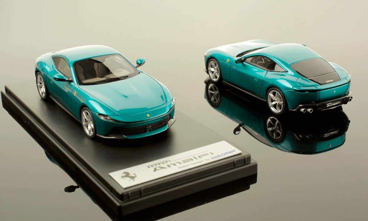 Ferrai Amalfi de Looksmart à l'échelle 1/43