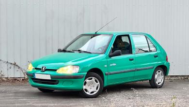 Peugeot 106 Cartoon verte en 5 portes