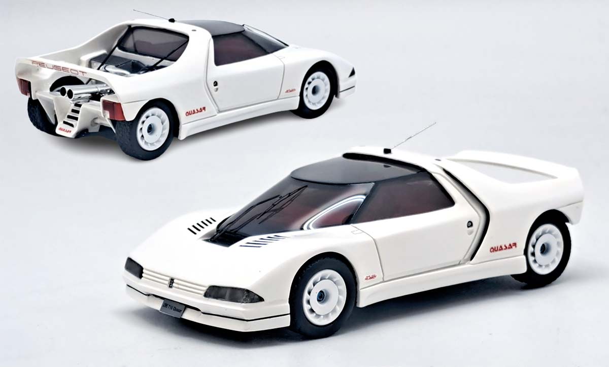 Peugeot Quasar 1984 à l'échelle 1/43