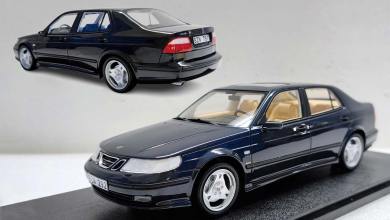 Saab 9-5 Turbo Aero de Cult Models à l'échelle 1/18