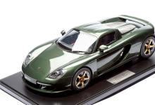 Porsche Carrera GT verte de HC Models à l'échelle 1/8