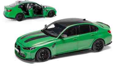 BMW M3 CS verte de Minichamps à l'échelle 1/18