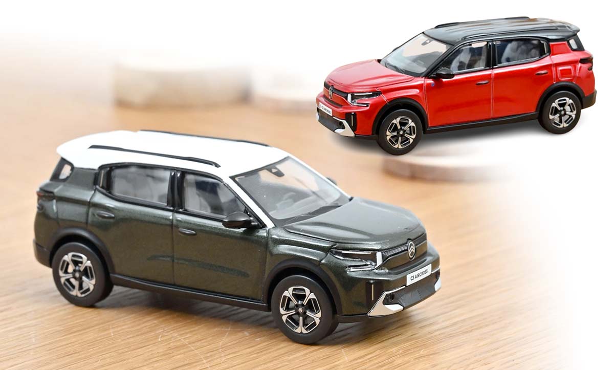 Citroën C3 Aircross de 2025 à l'échelle 1/43