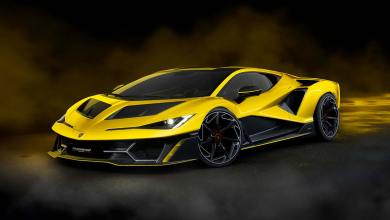 Lamborghini Fenomeno jaune