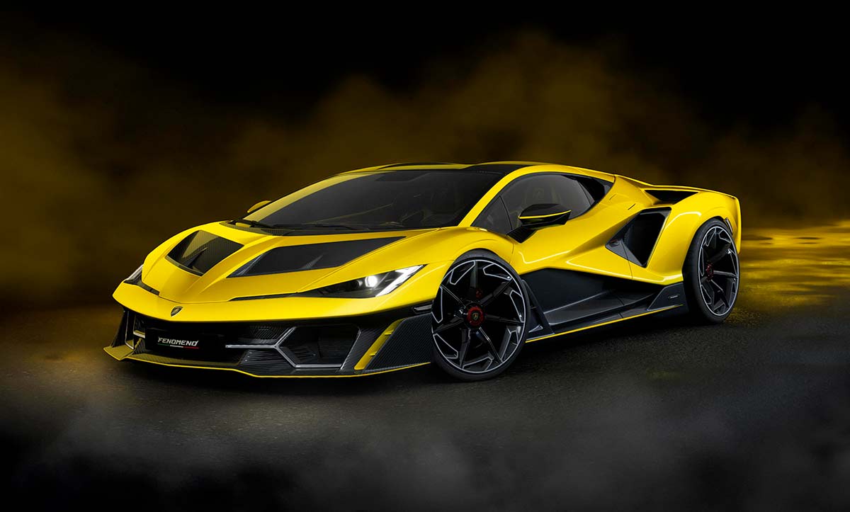 Lamborghini Fenomeno jaune