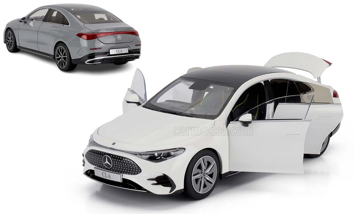 Mercedes CLA à l'échelle 1/18 du fabricant NZG