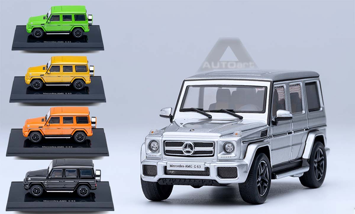Mercedes G 63 AMG d'AUTOart à l'échelle 1/64