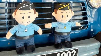 Peluche de gendarme à vendre