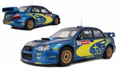 Subaru Impreza WRC de Peter Solberg à l'échelle 1/12