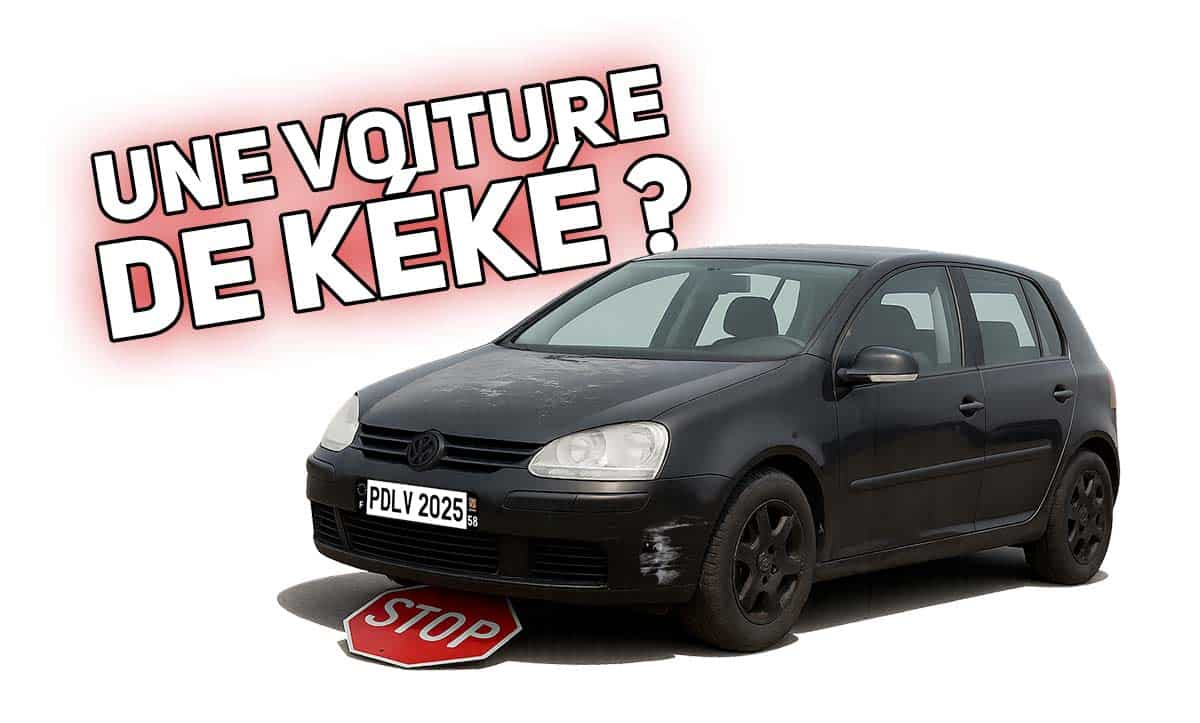 Volkswagen Golf 5 noire