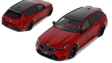 BMW M5 Touring rouge de GT Spirit à l'échelle 1/18