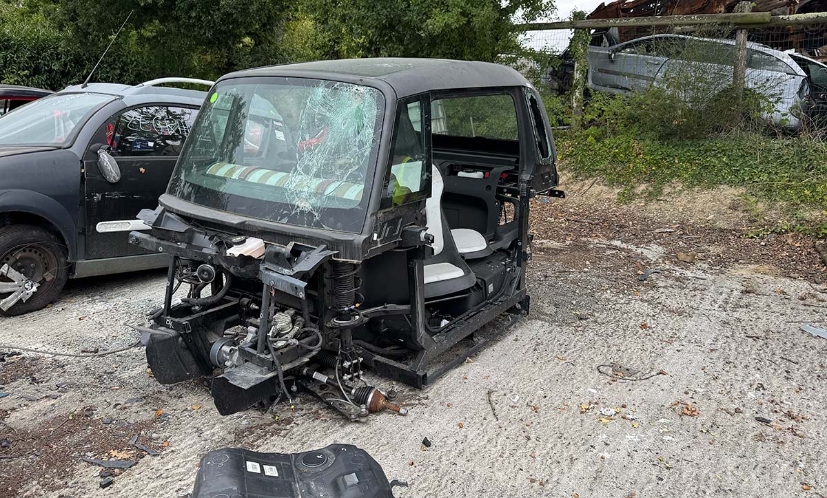 Épave de Fiat Topolino