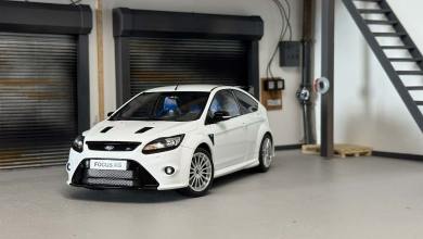Ford Focus 2 RS de Solido à l'échelle 1/18