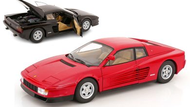 Ferrari Testarossa de KK-Scale à l'échelle 1/12
