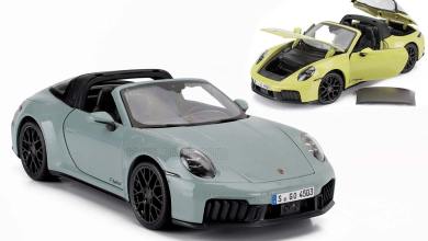 Porsche 911 (992) restylée à l'échelle 1/18