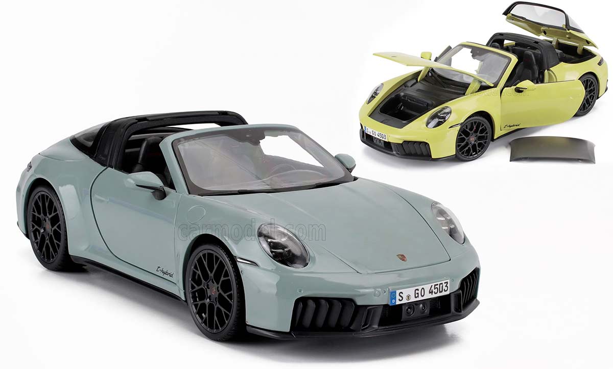 Porsche 911 (992) restylée à l'échelle 1/18