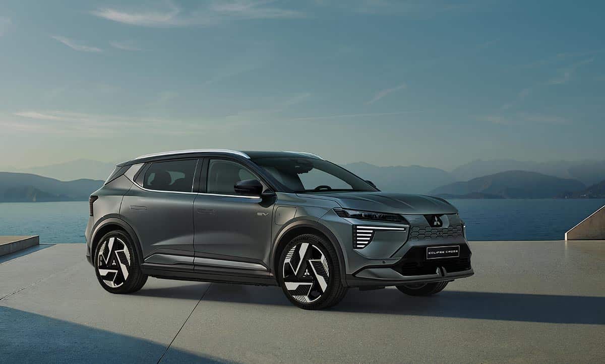 Vue en 3/4 avant du Mitsubishi Eclipse Cross