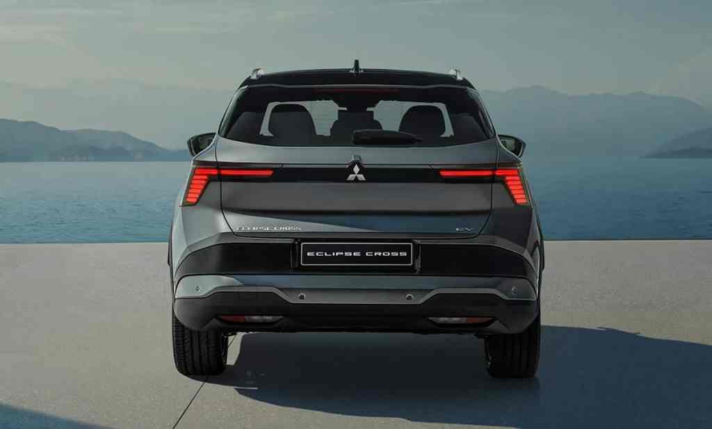 Vue arrière du Mitsubishi Eclipse Cross