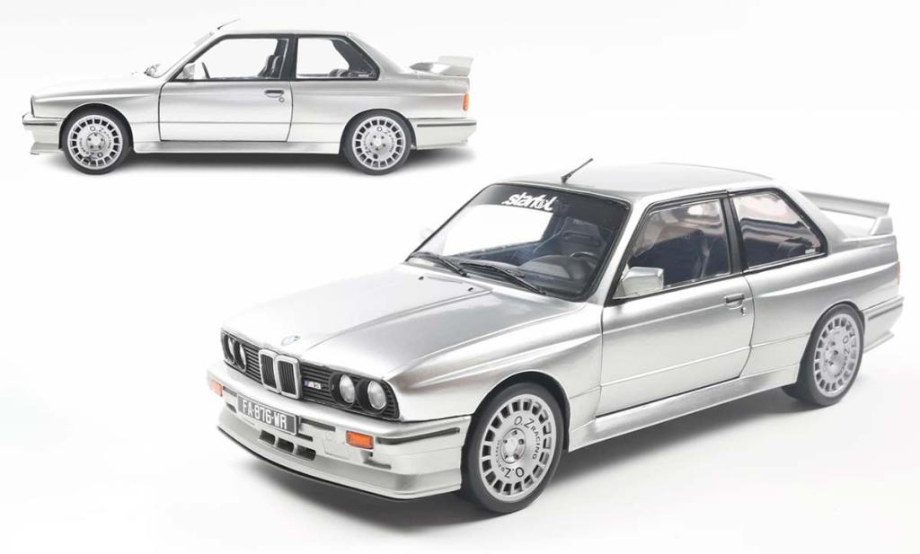 Voici la BMW M3 (E30) Starfobar x Solido à l&rsquo;échelle 1/18