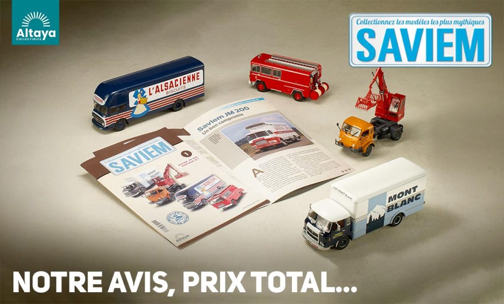 Altaya : Collectionnez les modèles mythiques Saviem au 1/43