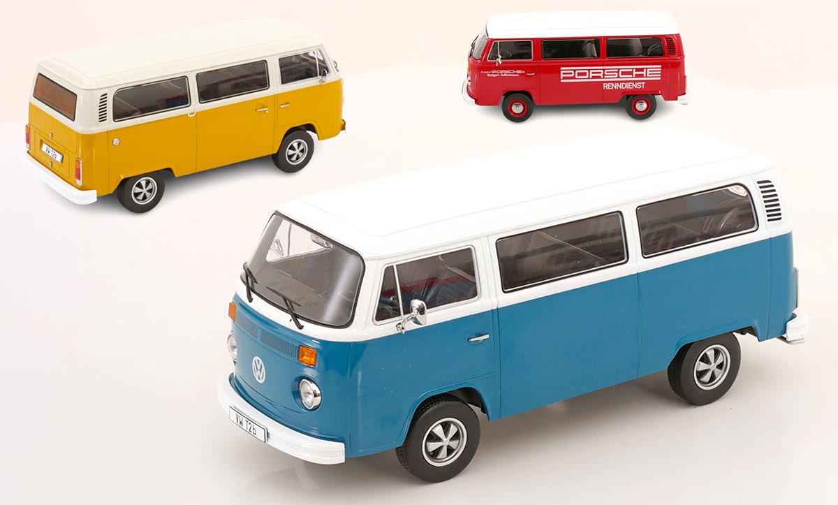 Volkswagen T2b de KK-Scale à l'échelle 1/18