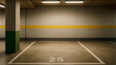Place de parking en souterrain