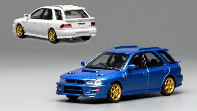 Subaru Impreza Wagon WRX STI à l'échelle 1/64