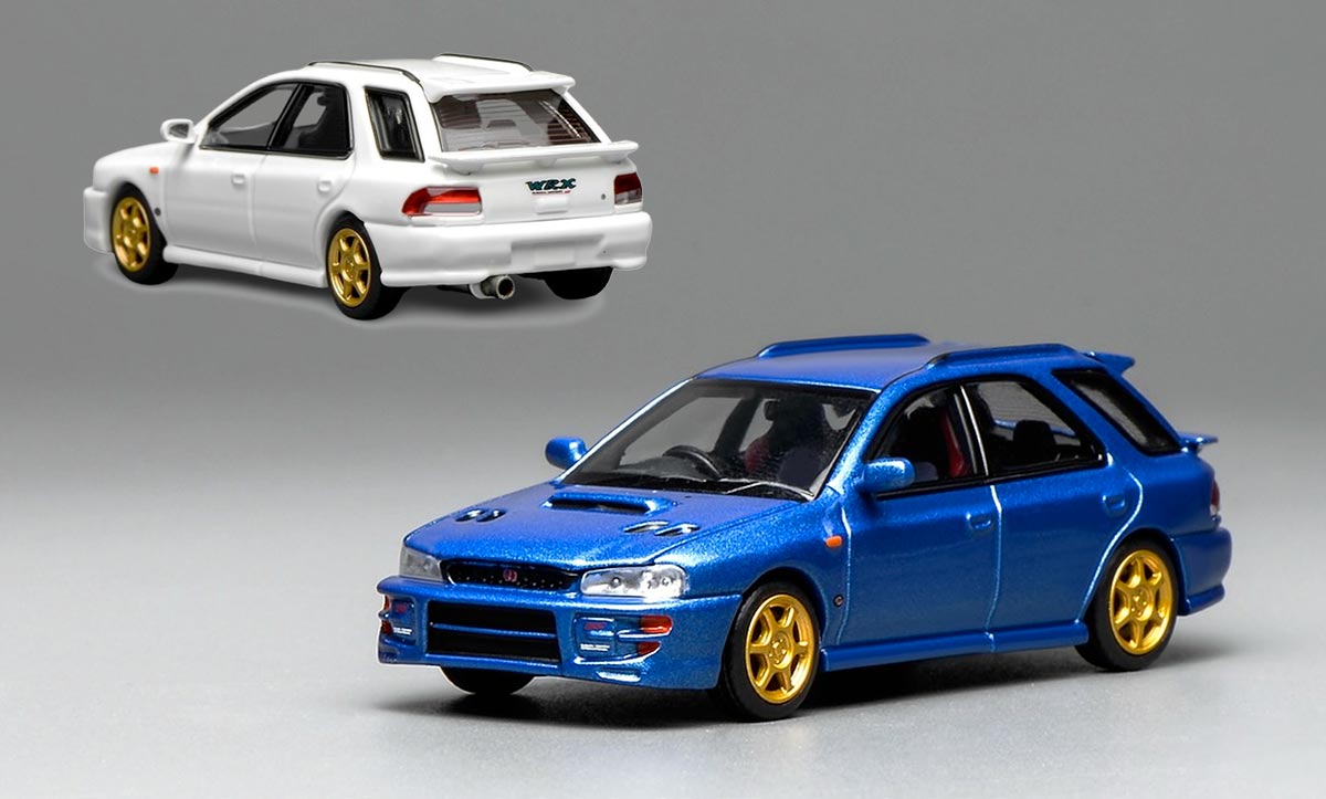 Subaru Impreza Wagon WRX STI à l'échelle 1/64