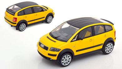 Audi A2 Colour Storm de DNA Collectibles à l'échelle 1/18