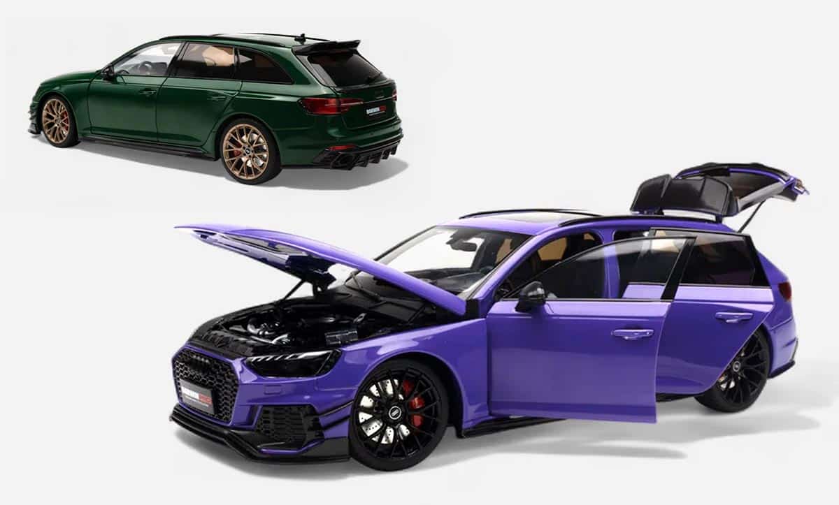 Audi RS 4 de Darwin Pro à l'échelle 1/18
