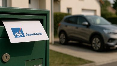 Courrier assurance boîte aux lettres