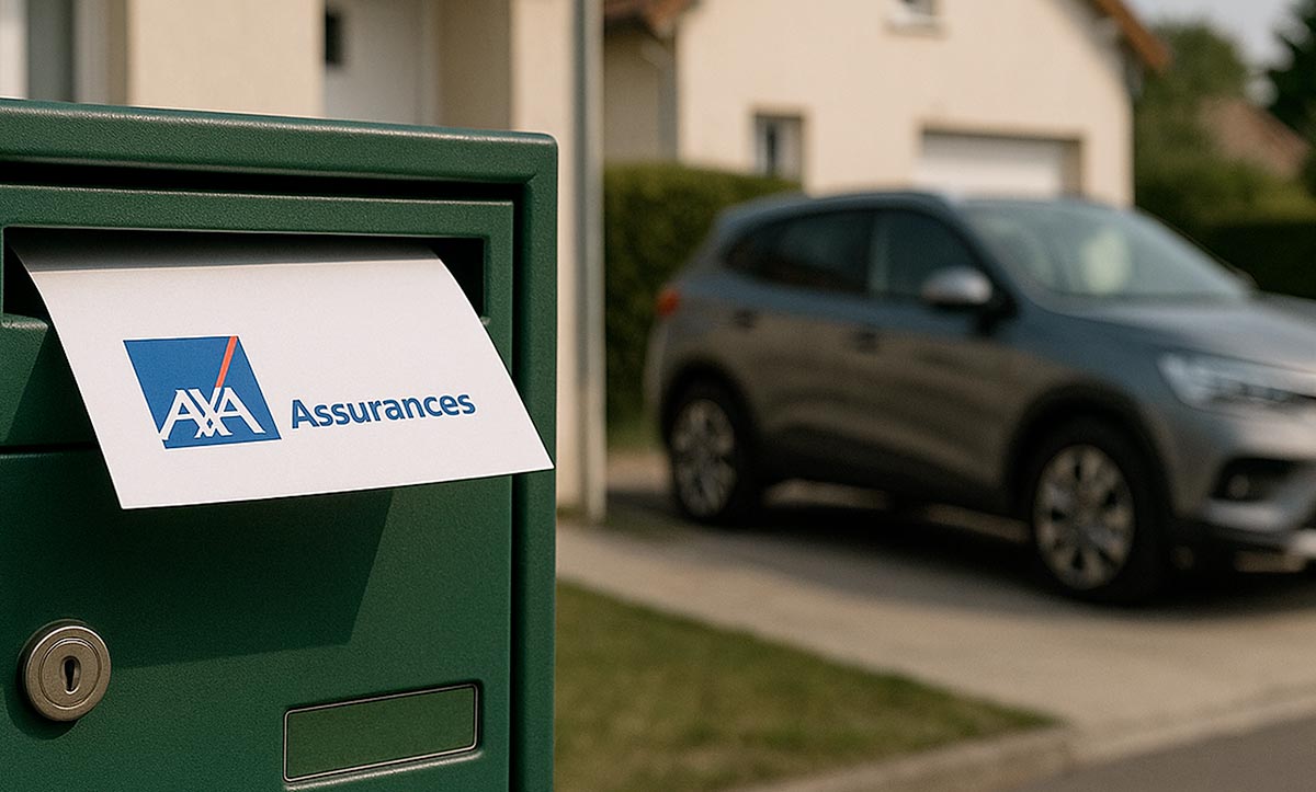Courrier assurance boîte aux lettres