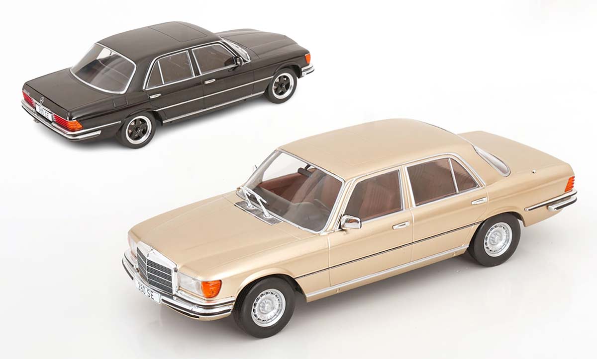 Mercedes Classe S de type W116 à l'échelle 1/18
