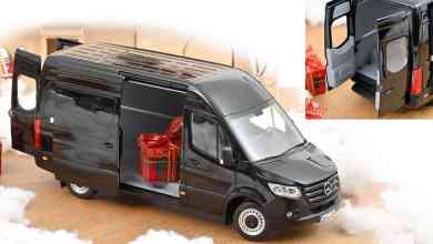 Mercedes Sprinter noir 1/18 de Norev