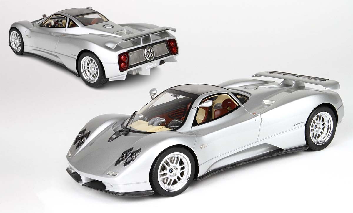Pagani Zonda C12 001 à l'échelle 1/18