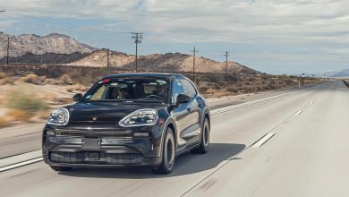Prototype du Porsche Cayenne Electric de 2026