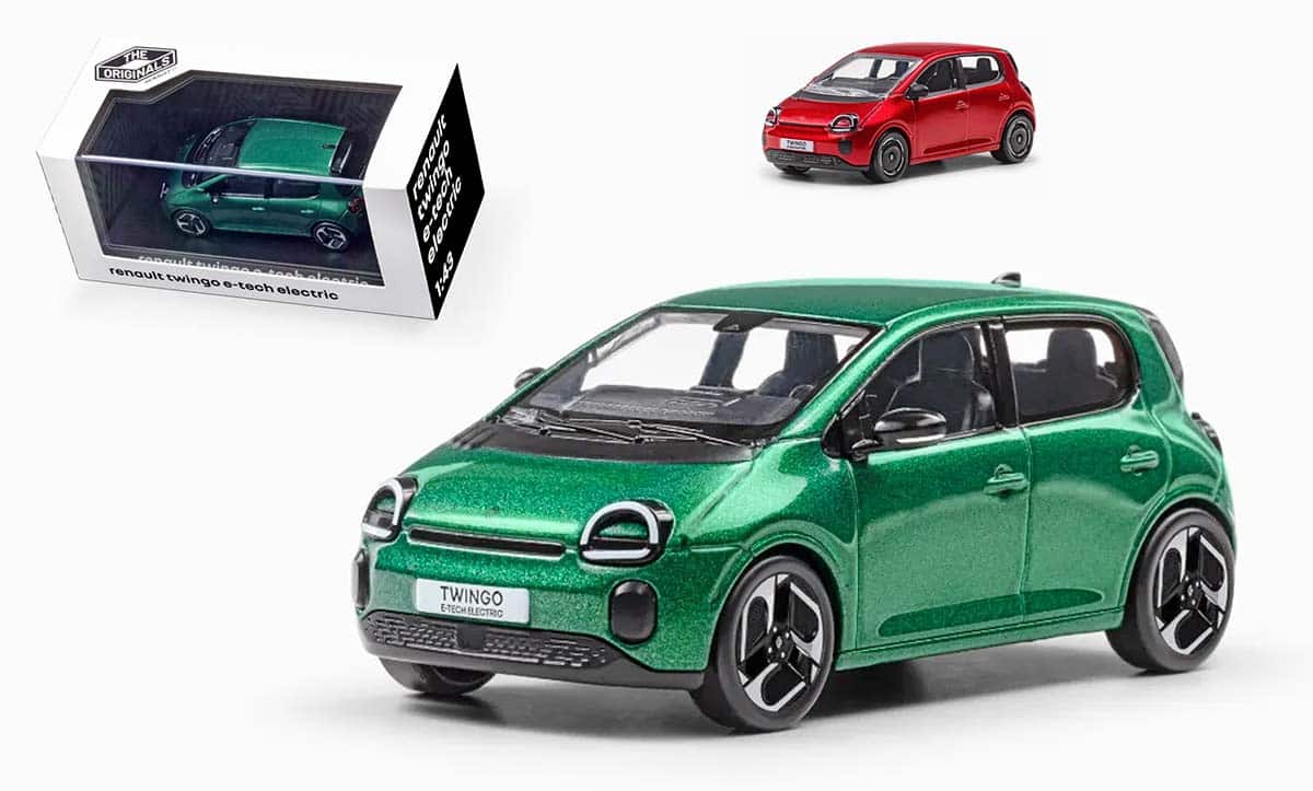 Renault Twingo E-Tech en miniature