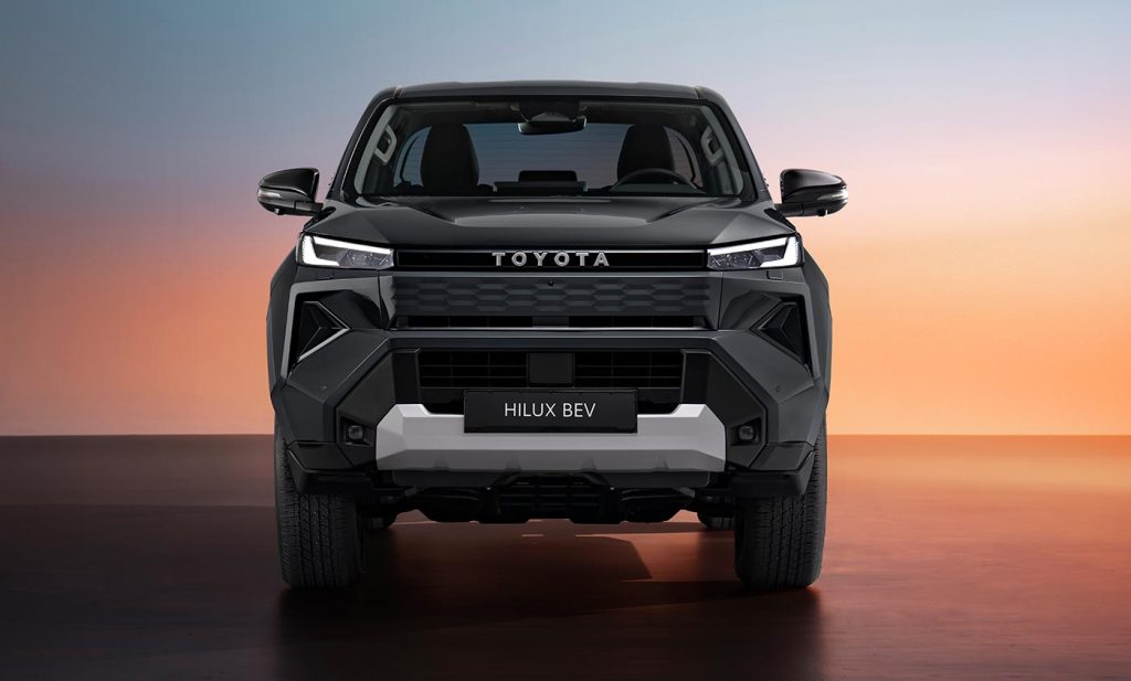 Face avant du Toyota Hilux 2026