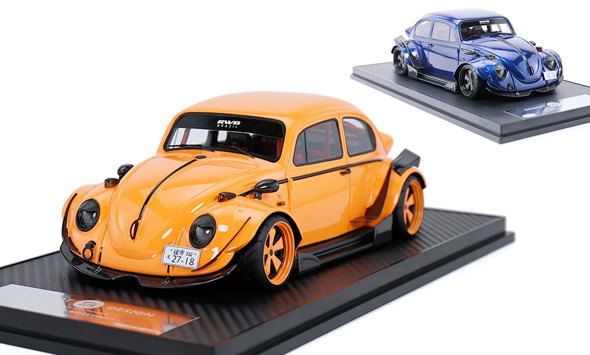 Volkswagen Beetle RWB de RadScale à l'échelle 1/18