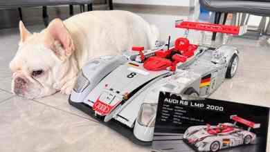 Audi R8 LMP900 à construire de Powerbrickz