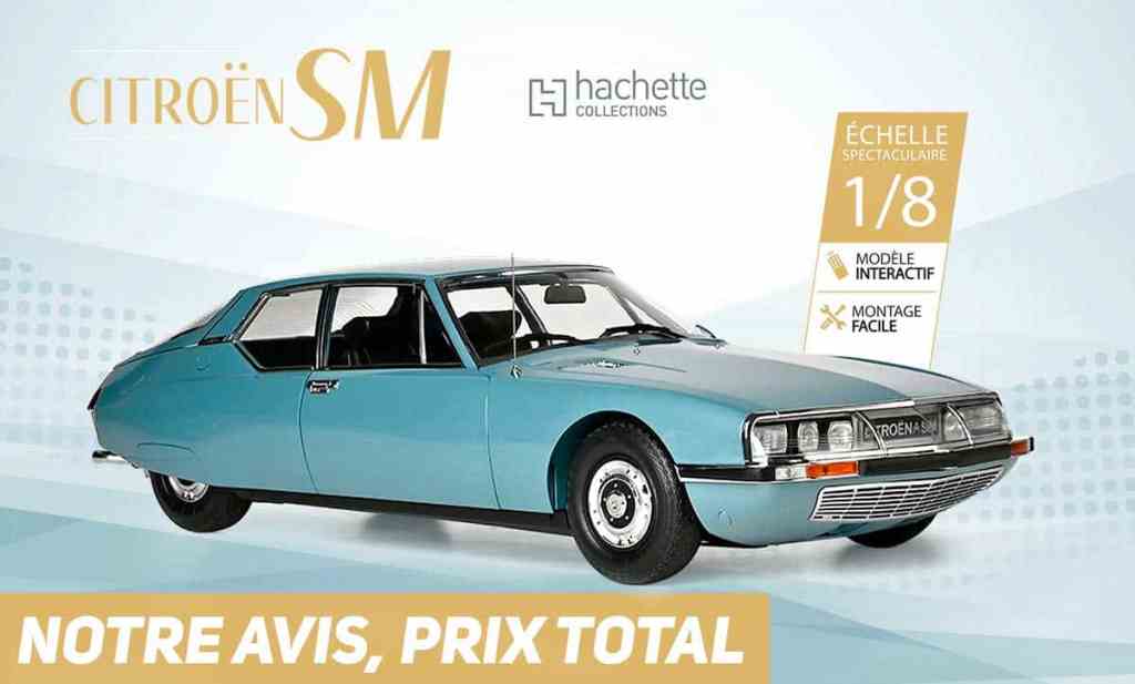 Hachette : Construisez la Citroën SM à l&rsquo;échelle 1/8