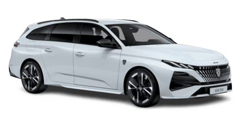 Peugeot 308 SW restylée Blanc Okénite