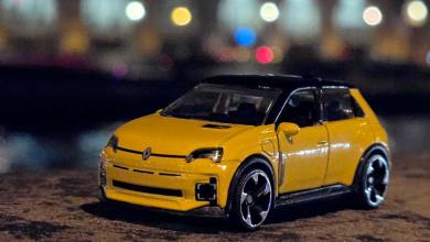 Renault 5 E-Tech de Majorette à l'échelle 1/64