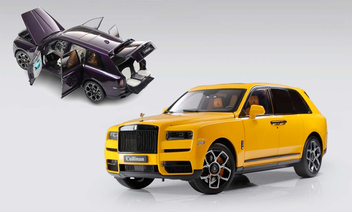 Rolls Royce Cullinan à l'échelle 1/18 du fabricant Kengfai